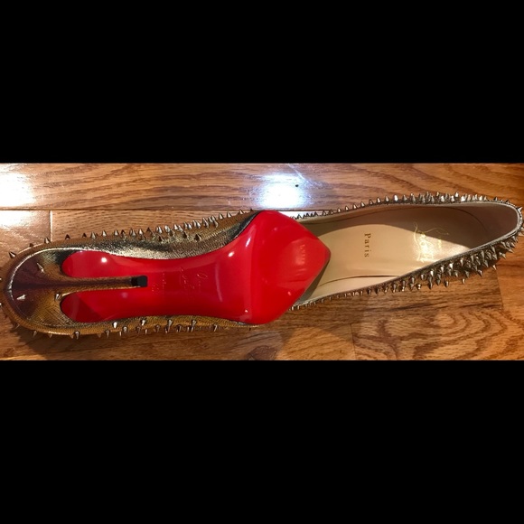 Christian Louboutin Escarpic 100 mm Spiked Pump - Picture 4 of 8